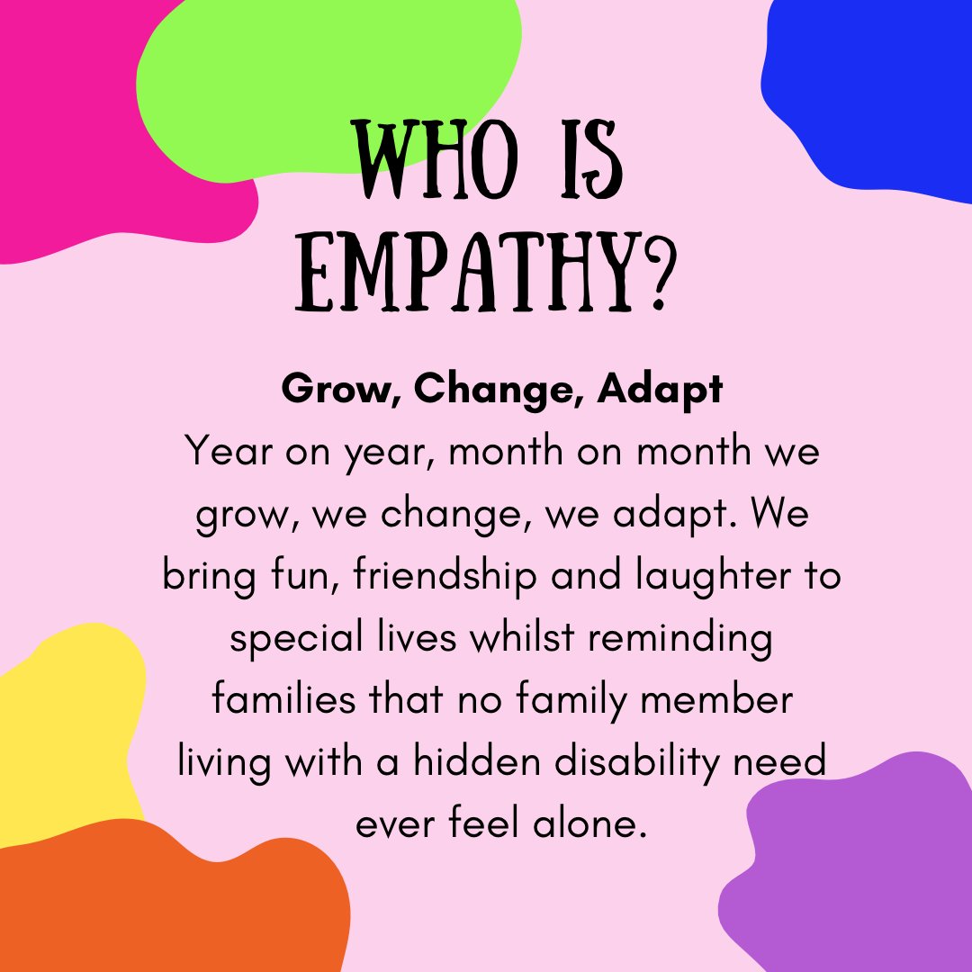 empathyforasd's tweet photo. At Empathy, we believe that different is not wrong, it is simply different and that with the right support and opportunities everyone can meet their potential. Seeing the world differently should not be a barrier to fun, friendship or living a full and active life. https://t.co/wT2dXvJRR5