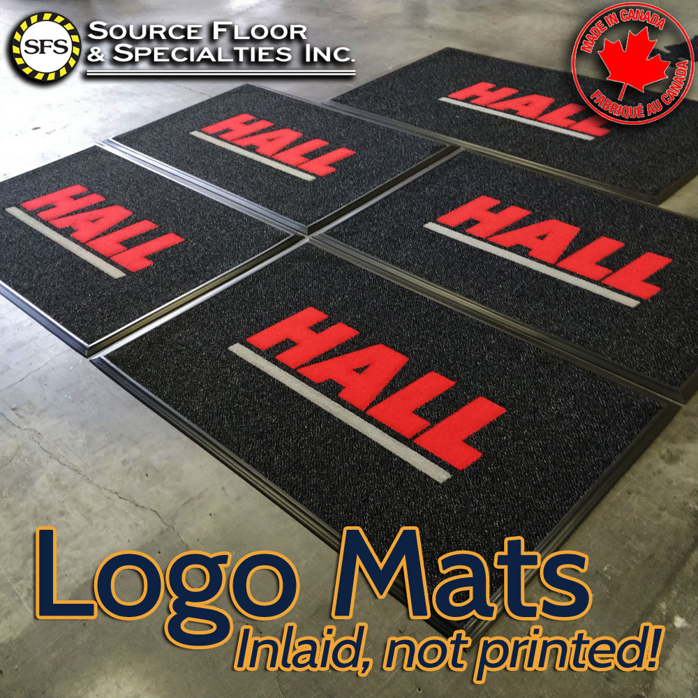 sourcefloor's tweet image. All our logo mats are INLAID, NOT PRINTED for the sharpest, brightest, most vibrant colours that will never blur, fade, or rub off!

Get in touch today:  sourcefloor.com
