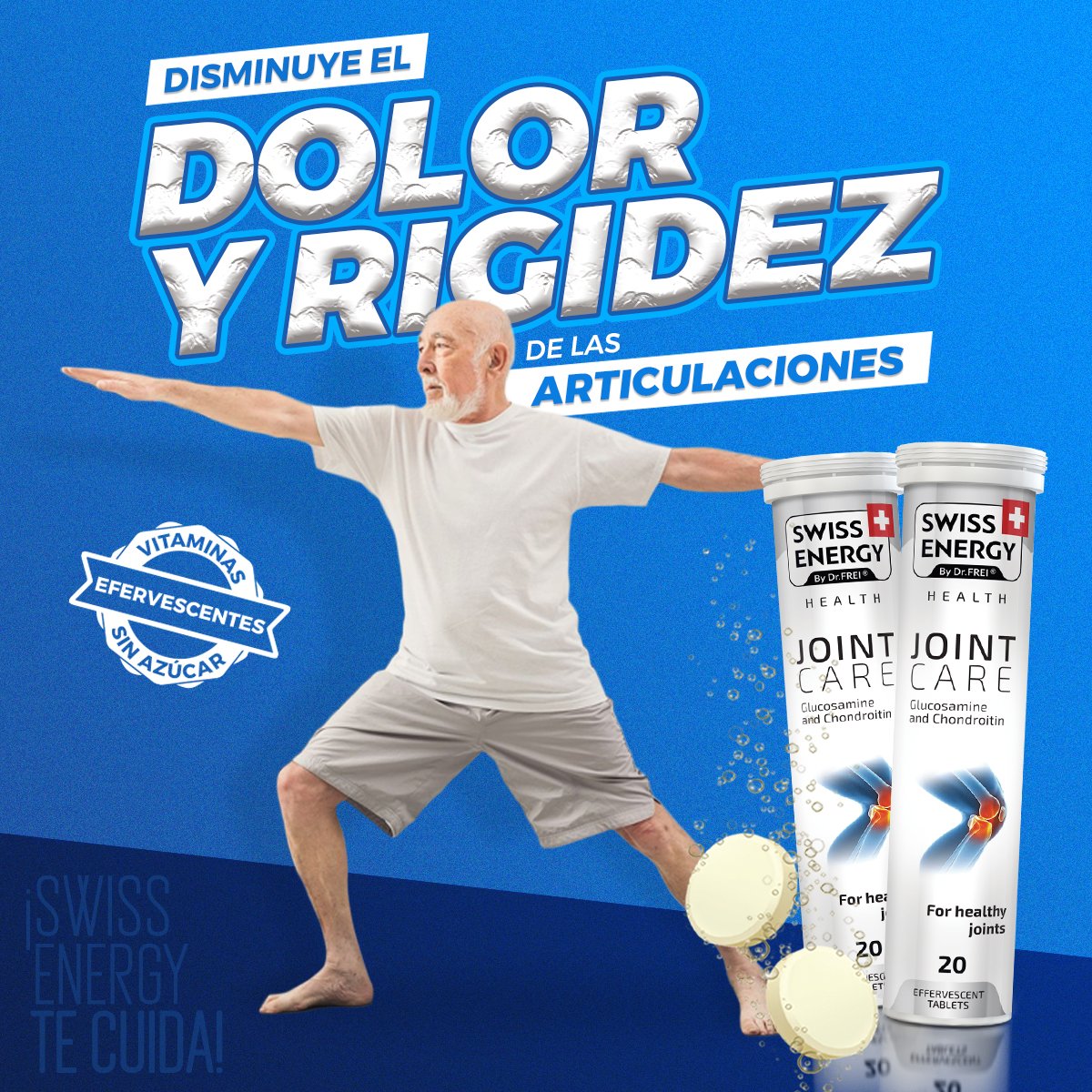 ¿Dolor e inflamación en tus articulaciones? 😥😱 Disminúyelas ahora!

💟Recupera tus articulaciones y vuelve a hacer tus actividades favoritas gracias a nuestro #SwissEnergyJointCare😊🦵