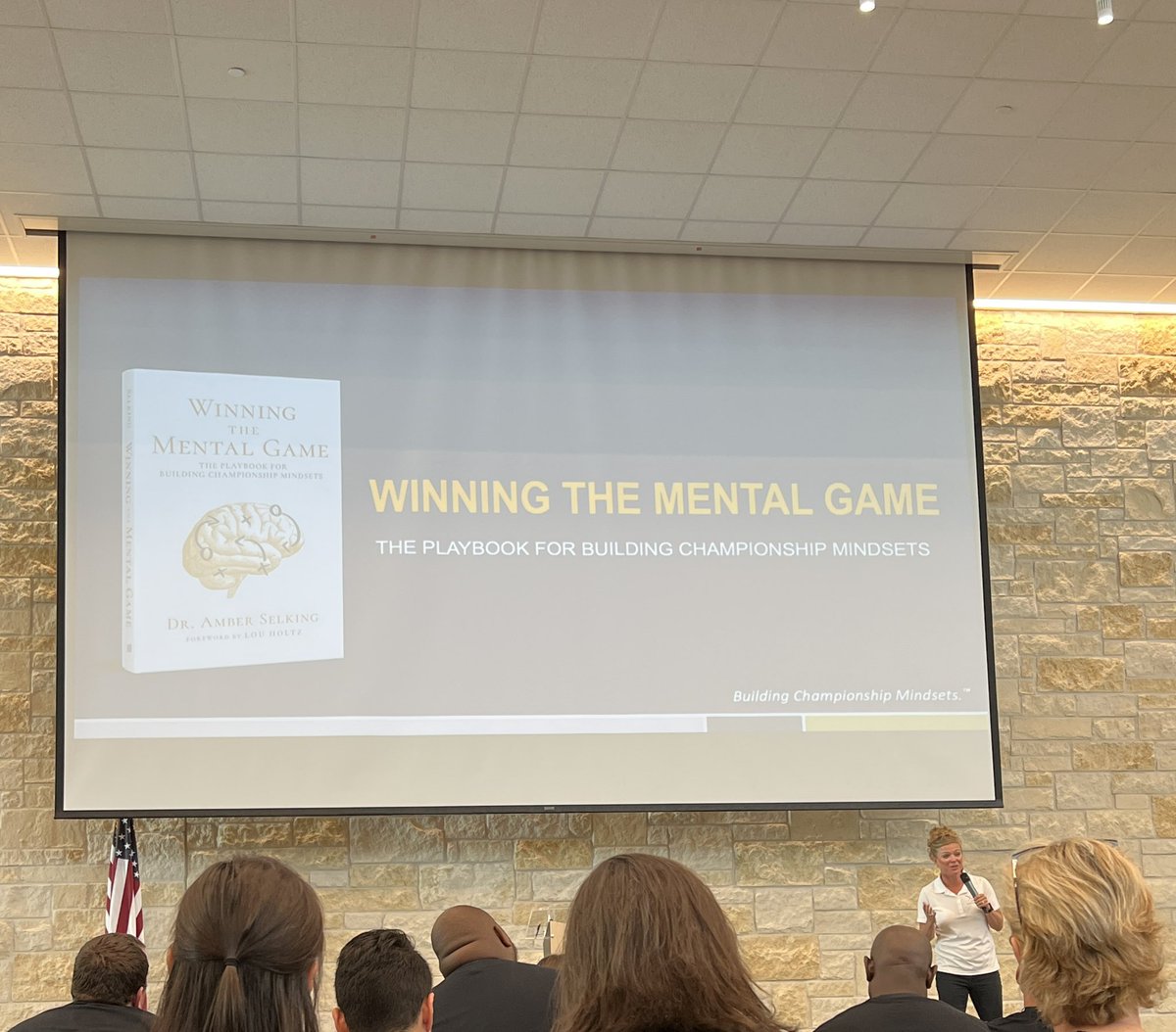 TeachMsA's tweet photo. First day at Johnson HS and @DrSelking is amazing! Building champion mindsets in my students starts with me. #biababy #winningmindsets https://t.co/XtSoWJORBo