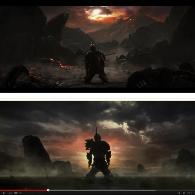 Apparently in 2014 some korean game plagarized the ad. The game's trailer also ripped off shot for shot DS2 announcement trailer 