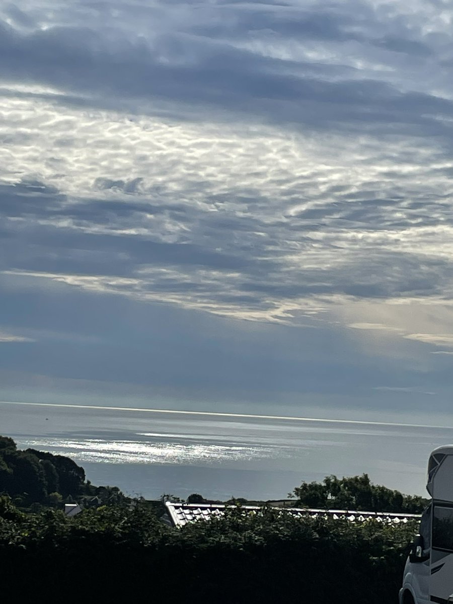 Not a bad view to wake up to. Enjoying a rest in Devon