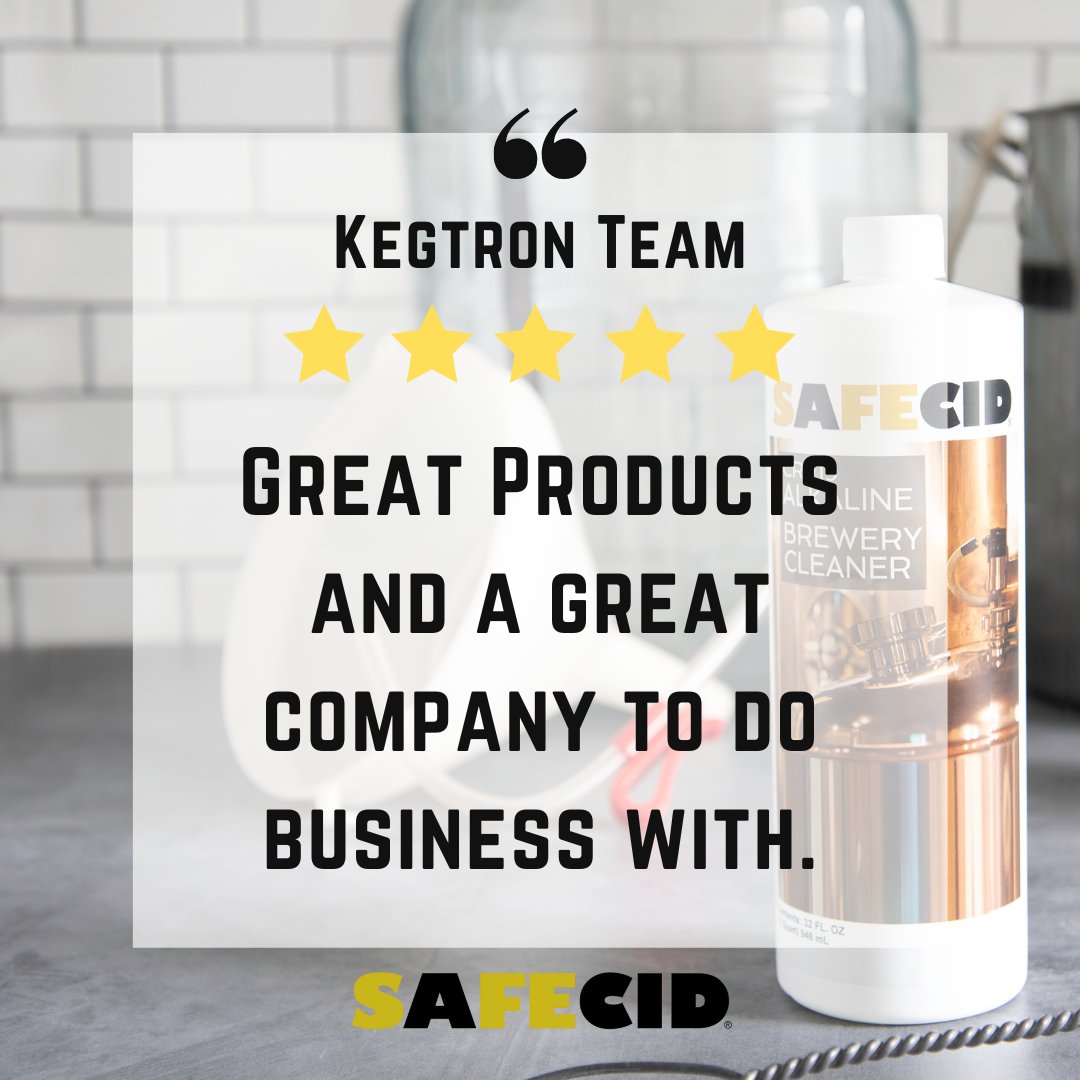 safebeerlines's tweet image. Thanks Kegtron. We think you're great, too! 😘 

#safebeerlinecleaner #safecid #kegtron #matchmade