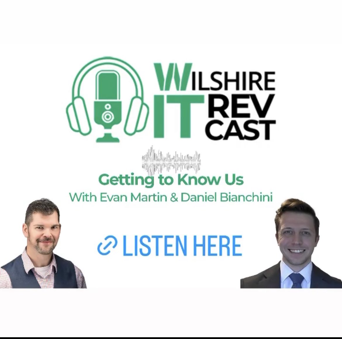 Check out <a href="/Daniel_TWG/">Daniel Bianchini</a> and My first Episode for The Wilshire Groups Podcast <a href="/TWGHealth/">The Wilshire Group</a>.  You can listen on your favorite streaming app or at thewilshiregroup.net/category/podca… or blubrry.com/wilshireitrevc…