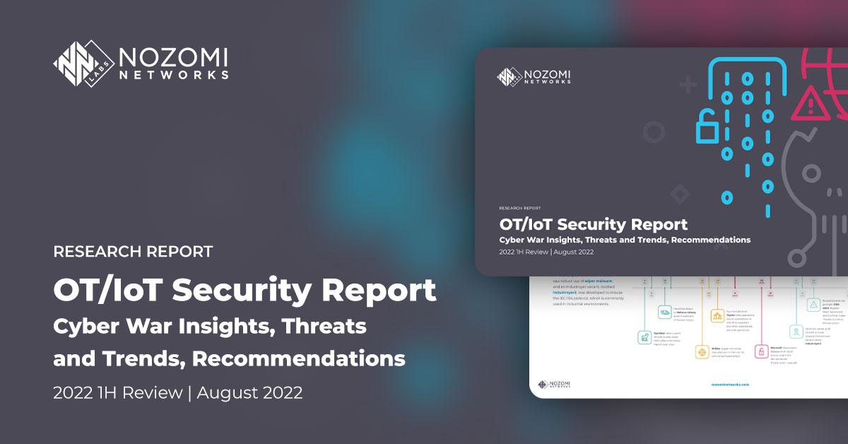 sandrakeen's tweet photo. Keep pace with technology and new threats to protect your assets. Download the new Nozomi Networks OT/IoT Security Report to learn about current factors that are contributing to higher risk of a cyber-physical attack:  https://t.co/1WqrJYXRv5

#cybersecurity #OT #IoT https://t.co/LPV7kSoLbL