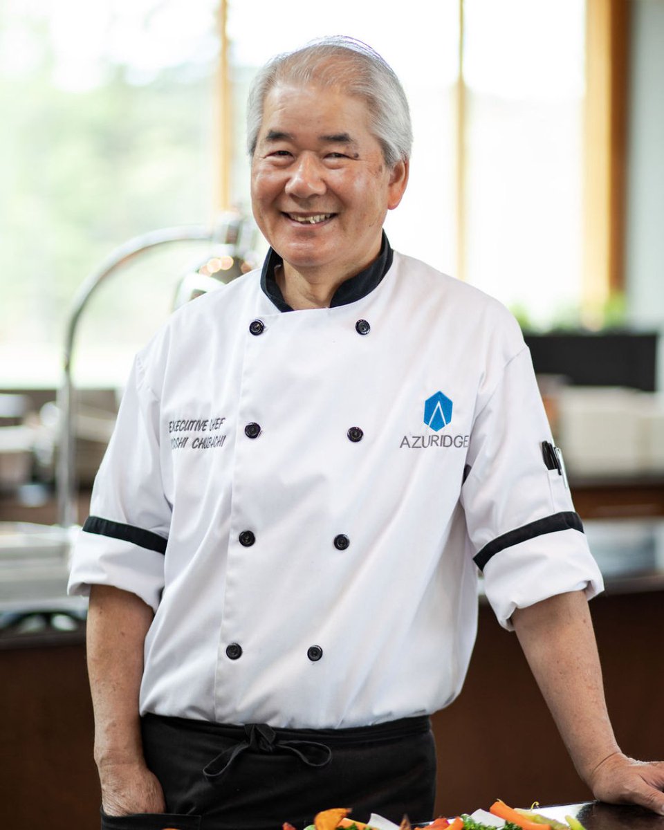Smiles from our master Chef Yoshi Chubachi! 

Chubachi has earned ten gold championship medals from International Competitions as a Member of Team Canada. 
​
Chef Yoshi Chubachi incorporates his Asian &amp; French influences while he challenges traditional Canadian cuisine!

#yycchef