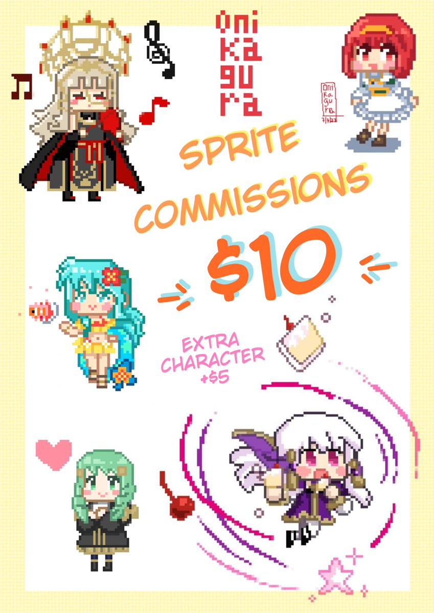 OniKagura_art's tweet image. ✨COMMISSIONS NOW OPEN✨

- Please read the Terms of Service

- You can pay half the amount before and the other half after work is done if you like

- I won't do NSFW this time, sorry

- DM me for comic prices

Please join my Art Raffle as well!