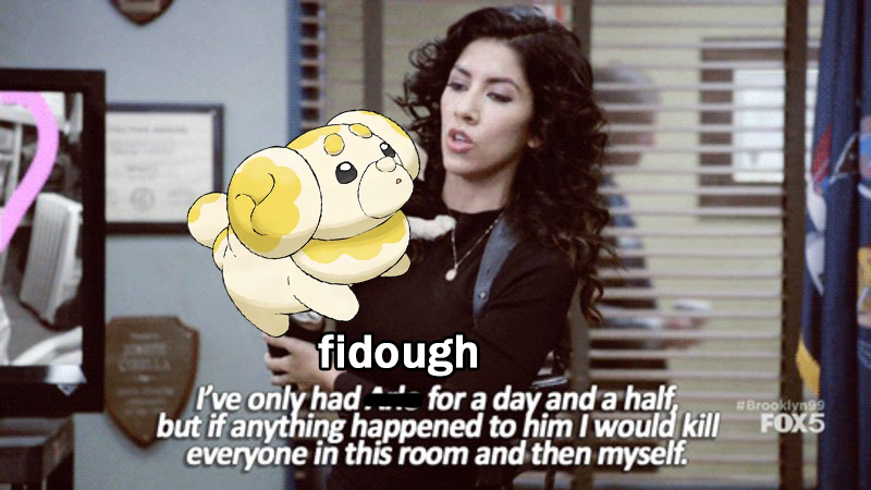 PokemonExplaind's tweet image. Fidough is so cute! #PokemonScarletViolet