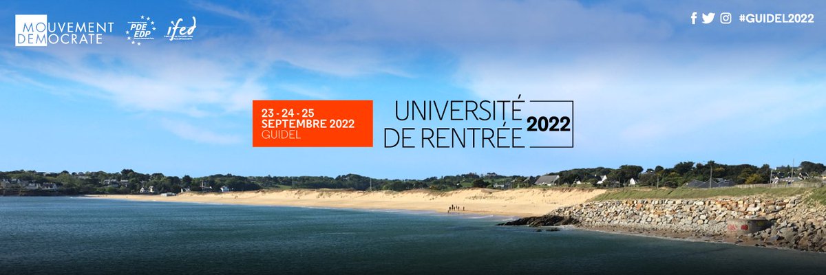 daniele_noel's tweet photo. #Guidel2022 Les inscriptions sont ouvertes !
Cette année, le @MoDem , l’#IFED, le #PDE  et Belambra s’associent pour vous proposer une manifestation éco-responsable. 🌎 
Rejoignez-nous ! 
#environnement #URGuidel #MoDem 

👉 https://t.co/LNXreEeRhV

👉 https://t.co/Ljvzrm1g3t https://t.co/sO4cynZZo7