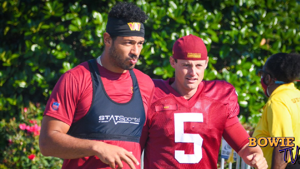 DLO_Legacy's tweet photo. Commanders training camp day Day 7!!! Here are a few pics #HTTC #CWall #NFLTrainingCamp https://t.co/t5LlmDEc9e