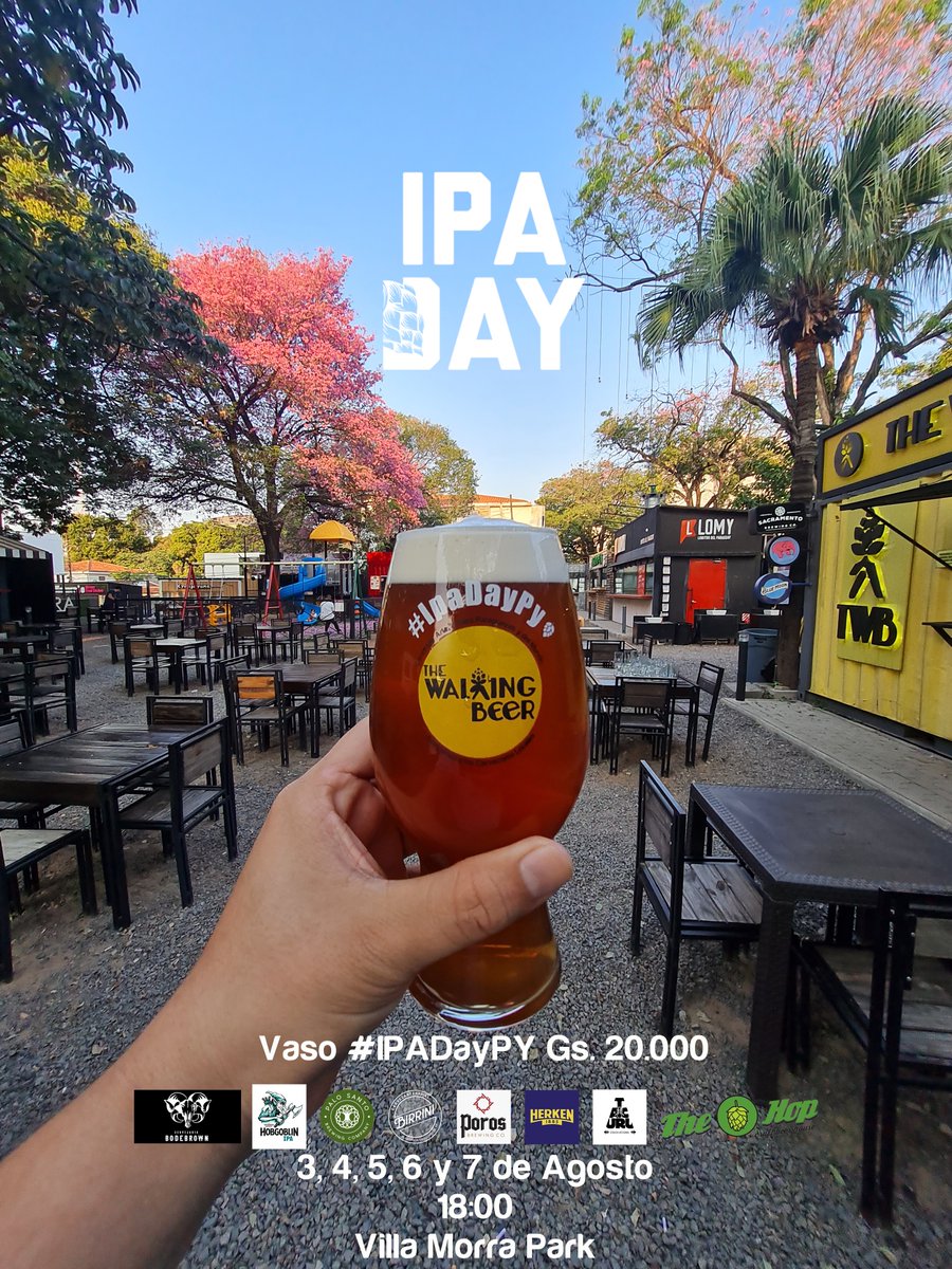 listoshopy's tweet photo. Hoy empiezan las celebraciones por el #IPADAy 🤩🤩🤩, las mejores canillas Lupuladas Paraguayas 🇵🇾, Brasileras 🇧🇷 e Inglesa 🏴, habilitamos el Vaso #IPADayPy a Gs. 20.000 desde las 18:00 y estas son las Canillas:
@bodebrown 🇧🇷🇧🇷🇧🇷🇧🇷
- Trooper Brasil IPA
- Perigosa Imperial IPA https://t.co/G3BEMQ2VaX