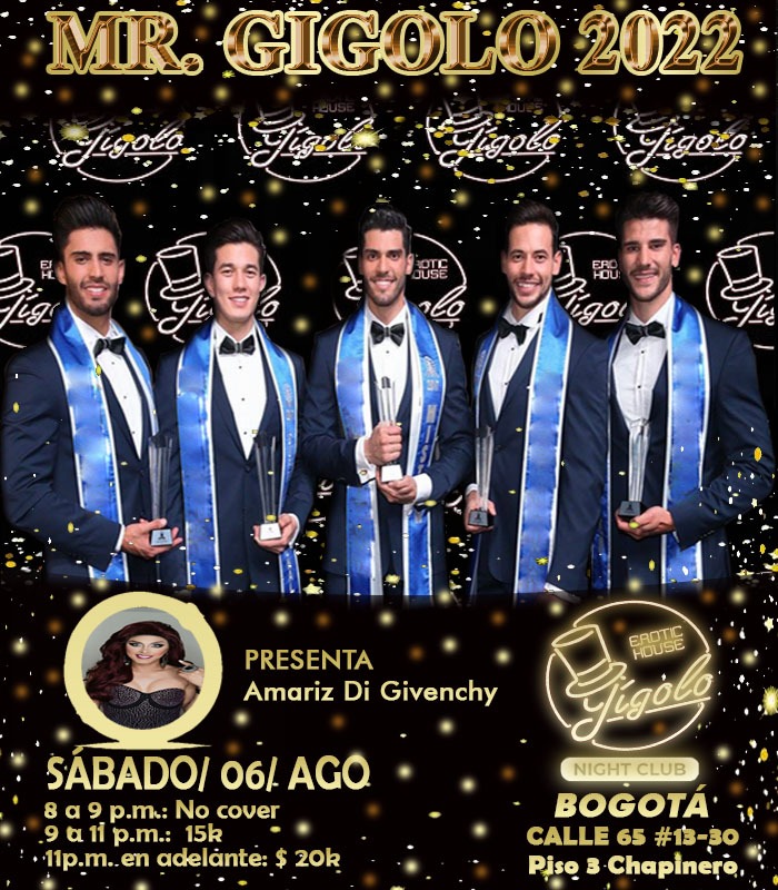 Cityin_com_co's tweet photo. Mister Gigolo #FelizSabadoATodos @gigolohousebog @SaintMoritzB #mister #hombres #bogotagay #hombreshot #streppers https://t.co/VKjk4rCobV