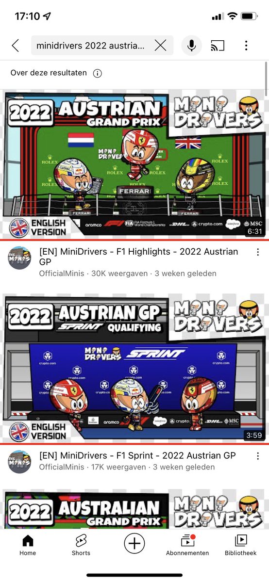 Jopk1992's tweet photo. @OfficialMinis Seems to be working fine for me. Perhaps the searching tool is searching for language related videos? https://t.co/A9et8WrjKs