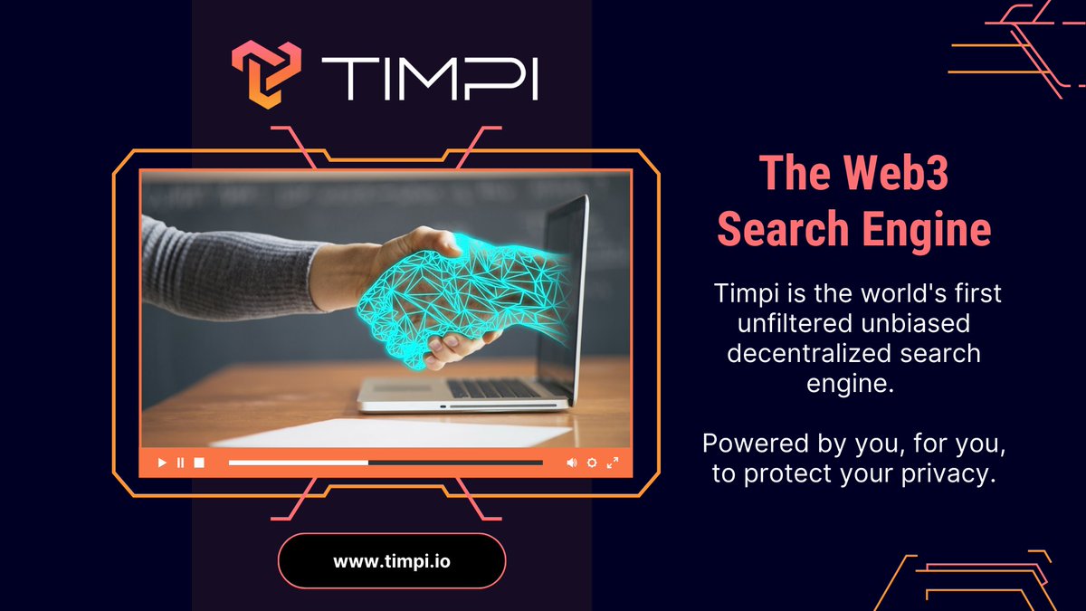 Timpi_TheNewWay's tweet image. Web2 search engines are biased and untrustworthy. 🙈 🙉 🙊

It's time for a change.

Join the #freesearch movement to stop #surveillancecapitalism and take back information from #bigtech.

Meet $TIMPI. The world's first truly decentralized search engine.

t.me/TimpiMe