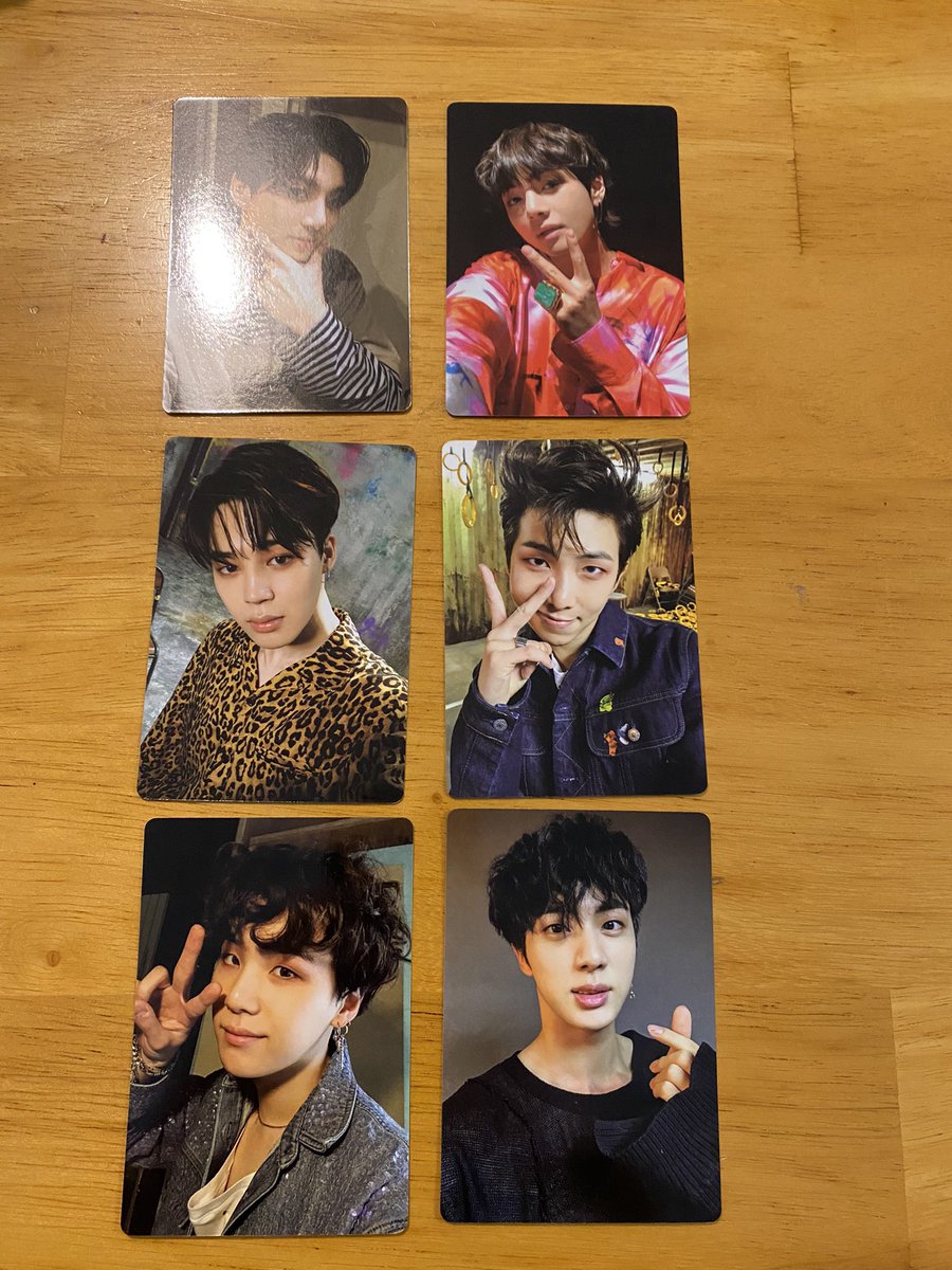 JQ_Writer's tweet photo. WTS BTS PCs. $6 each, armyb*mb exclusive. #photocards #bts #wts https://t.co/OMaF6FAIgR