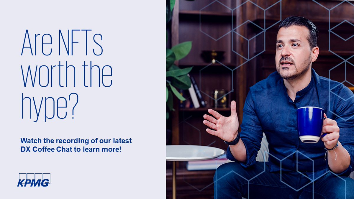 Did you miss our #DxCoffeeChat on NFTs? Get perspectives that will help you assess the opportunities and risks of engaging in #NFTs to support your business agenda. Watch the recording here: linkedin.com/video/event/ur…