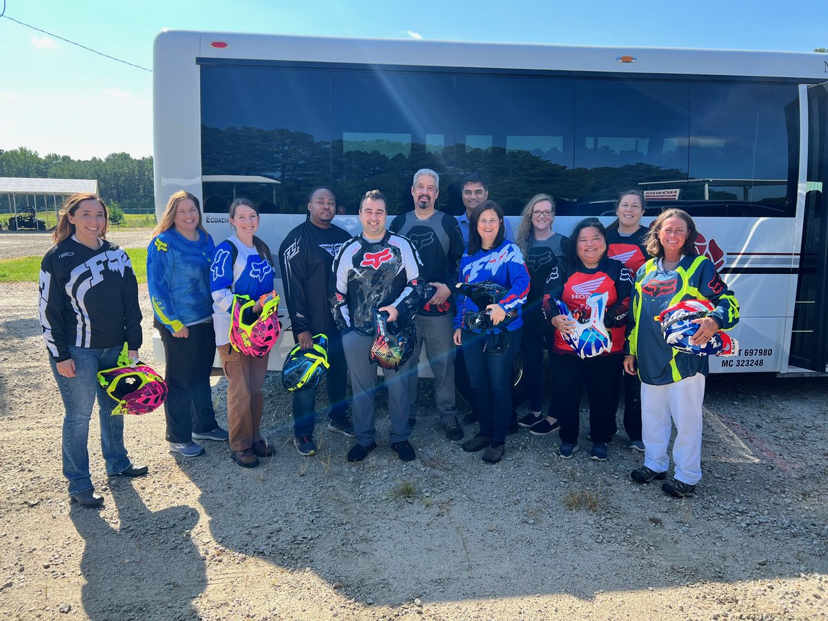 HondaInSC's tweet photo. S.C. Mfg. hosted Leader Advancement Mentoring Program (LAMP) participants for a facility tour and a drive/ride event! LAMP is designed to improve the readiness and capability of high-potential associates, accelerating their advancement into senior leadership.
#BringTheFuture https://t.co/5nossw4ZDR