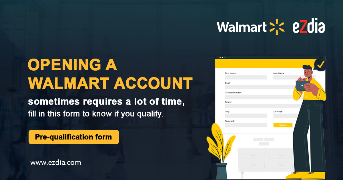 eZdia's tweet photo. If you still missed the Walmart account setup process then try it now. Start your journey with us and increase your business in the ecommerce industry.

👉 Fill out this Pre-qualification form: https://t.co/TjyA8GF4tB

#walmart #ecommerce #business #amazonsellers #amazonfba https://t.co/78dJdfJkXW
