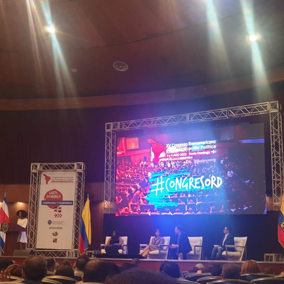 CheydaMB's tweet photo. Participando en el XV Congreso Iberoamericano de Comunicación Politica #CongresoRD #PRD https://t.co/IcAiw1K2Kl
