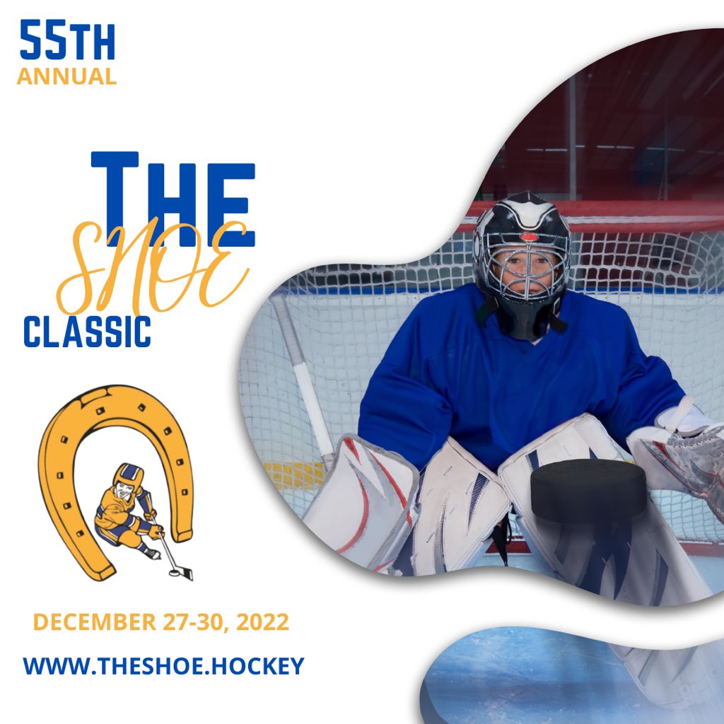 ShoeHockey's tweet photo. The Shoe Classic 

A tournament you don't want to miss!! 

Register👉 https://t.co/ow2BcoWMwT

#TheShoeClassic22 https://t.co/bUVbnr35ny