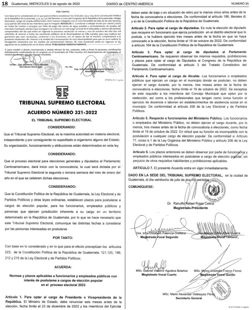 Radio Punto on Twitter &quot;Nacionales (1/4) En el diario oficial se