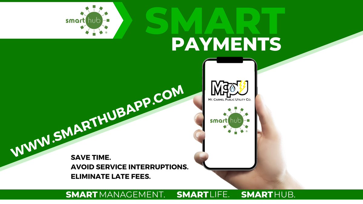 MCPublicUtility's tweet photo. Ag Days is August 3-6 and customers are welcome to walk their bill into the lobby, place bills in the drop-off box, or use the SmartHub app to easily pay your bill online! 
If you have any questions about SmartHub, please call our lobby and we would be happy to assist.

#MCPU https://t.co/cNjobbmFJF
