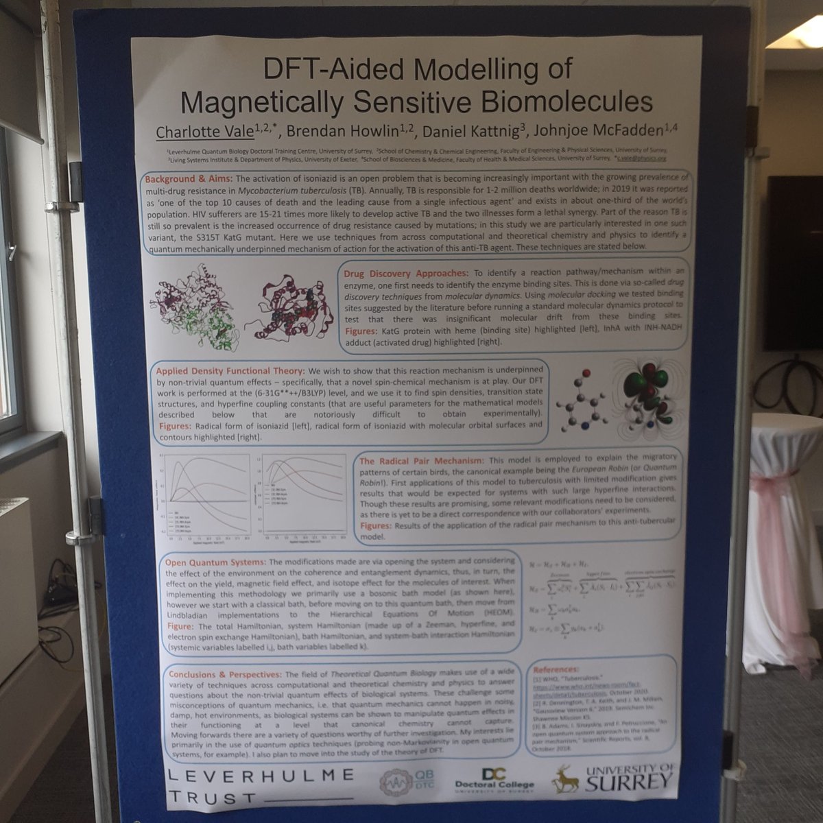 Quantum Biology Doctoral Training Centre tweet media