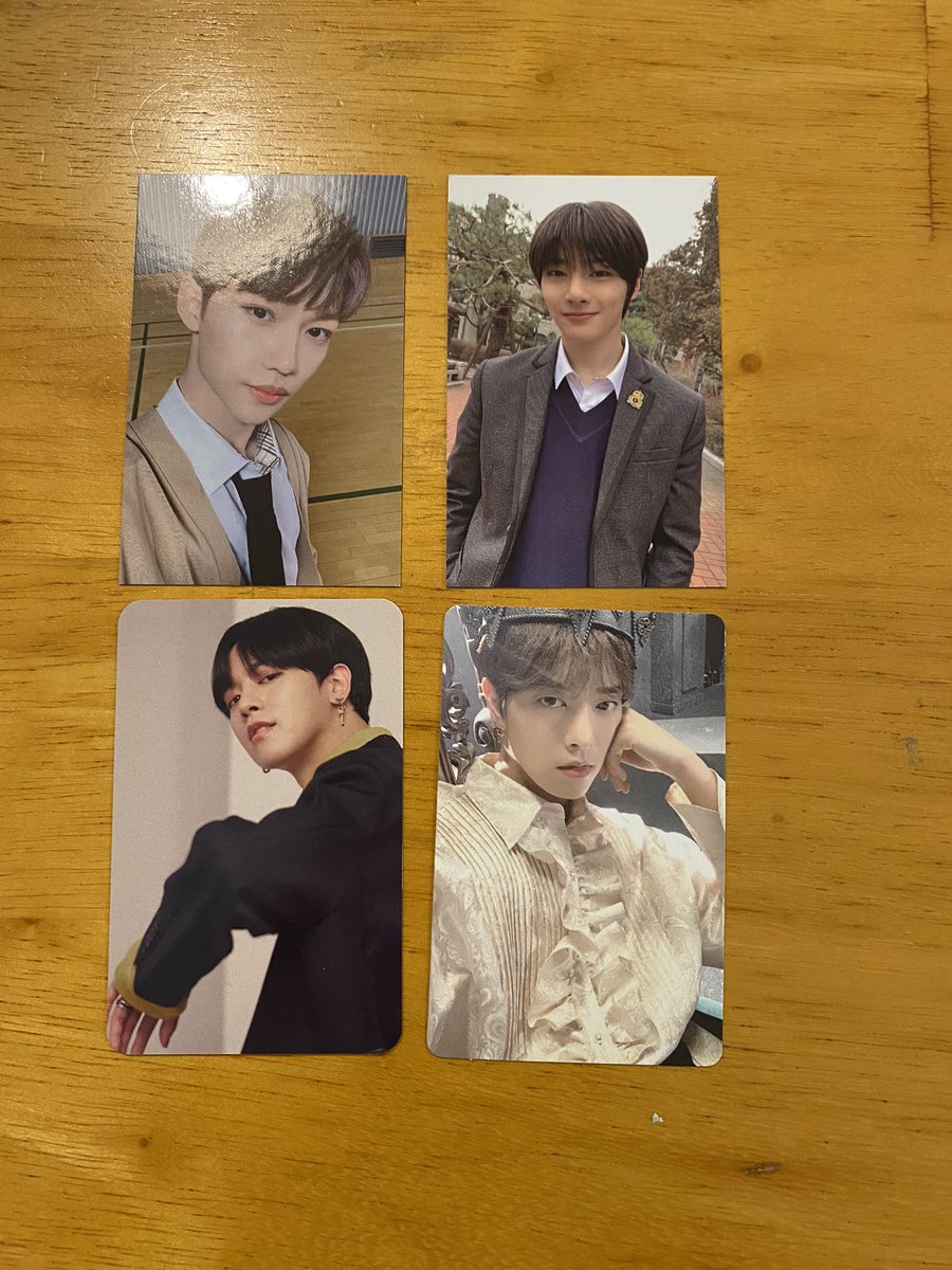 JQ_Writer's tweet photo. WTS Straykids and Oneus PCs $5 each. #wts #photocards #oneus #StrayKids https://t.co/ym3SVyhX9o