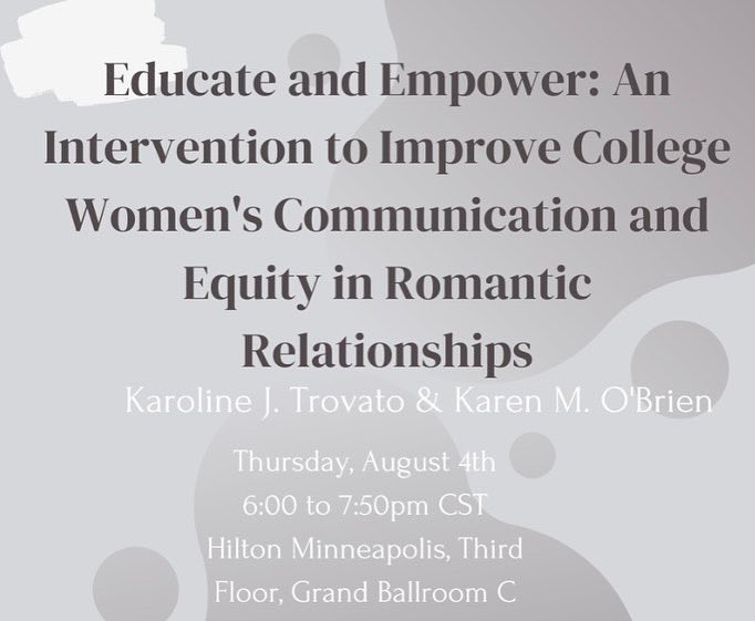 Section For Advancement of Feminist Psychology tweet media