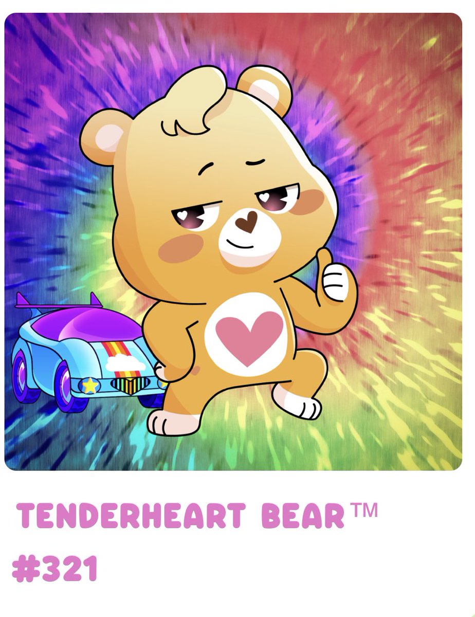 looseQHunter's tweet photo. Okay, LFG. Love this one 😎 thanks @RecurForever and @carebears_nfts  🚀🚀🚀 https://t.co/Slldr2JJ4v