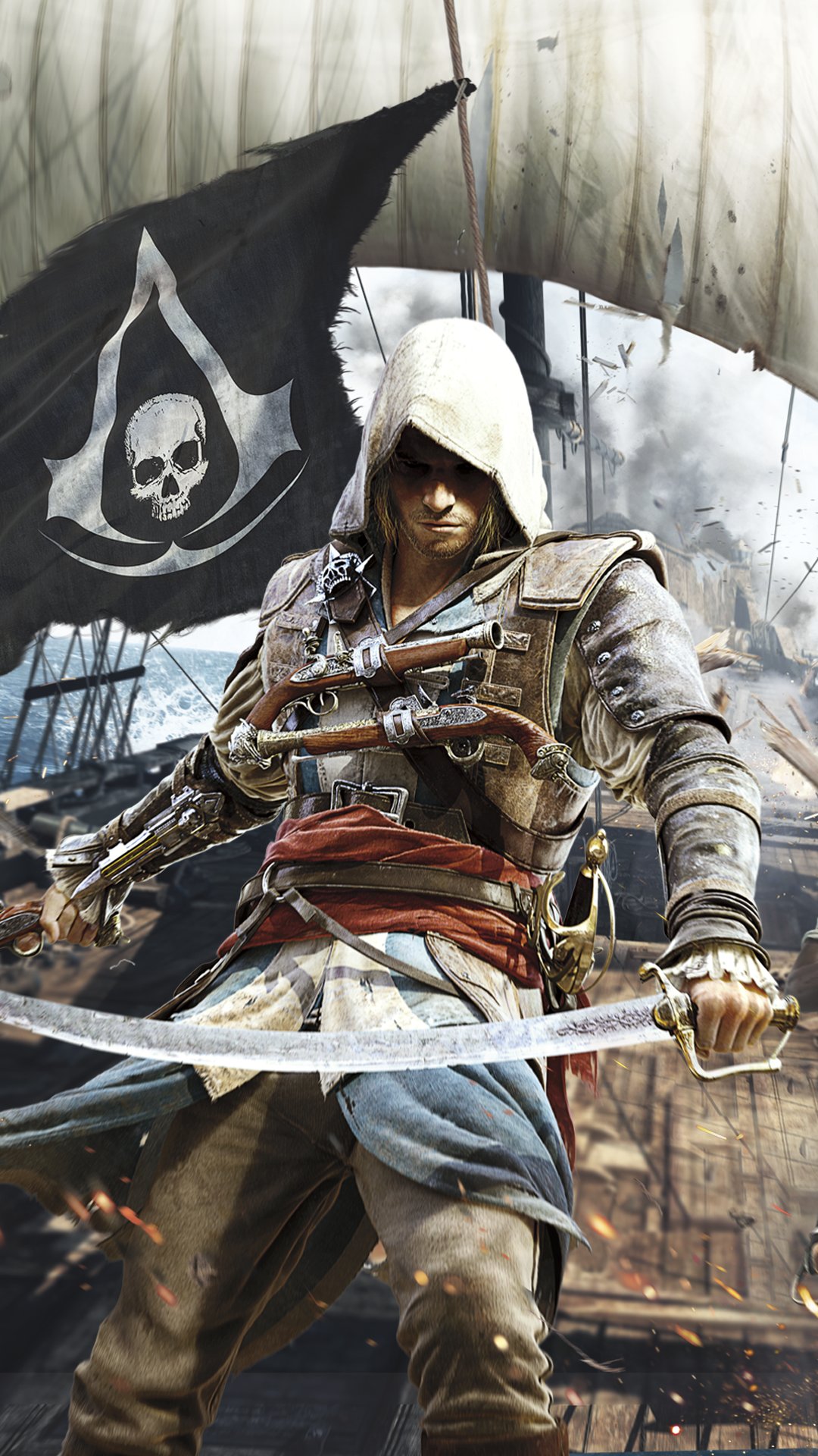 HD wallpaper Assassins Creed 4 Black Flag ship ocean  Wallpaper Flare