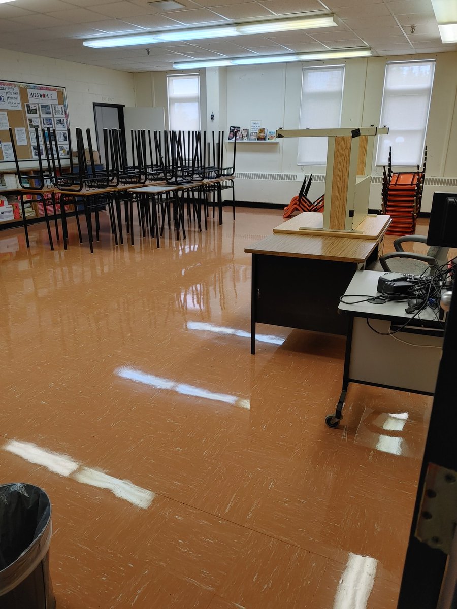 We are at about the halfway point of summer vacation and we hope that you are enjoying all that summer has to offer. Our custodial team, with the lead of our Building Specialist Ed Brush, has been busy getting ready for September. Thanks Ed, Darlene, Steve, and Jeremy! @TCRCE_NS