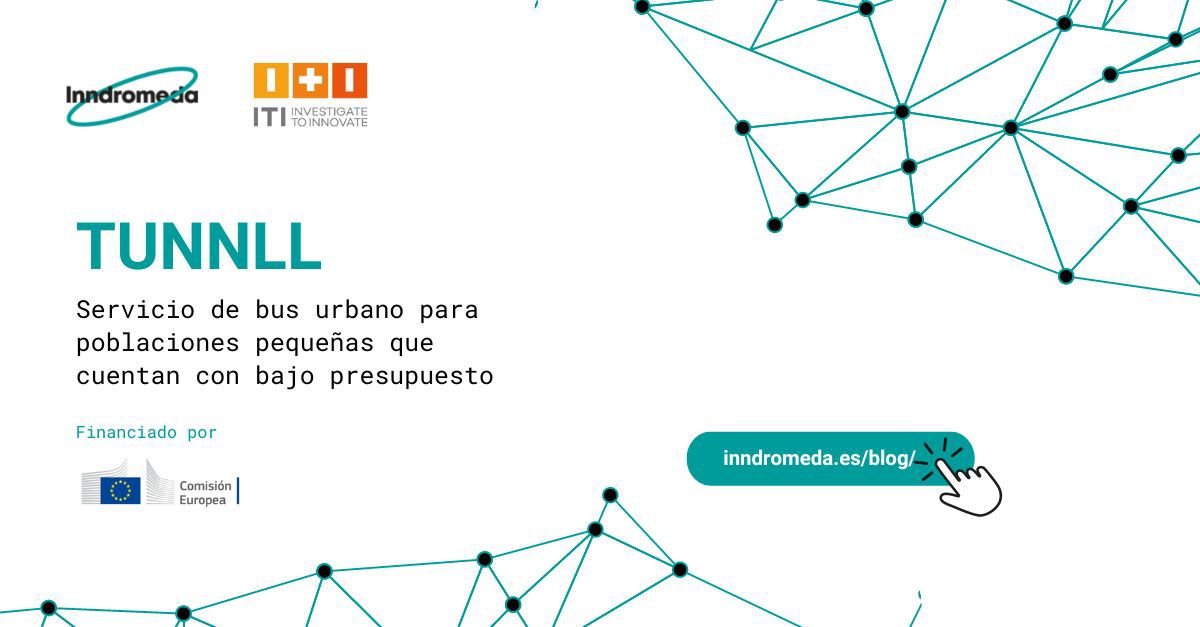 Inndromeda's tweet photo. ¿Democratización del transporte público a través de #BigData e #InteligenciaArtificial? Este es el objetivo de @ITI_TIC a través de la iniciativa #TUNNLL dentro del marco del proyecto europeo @EuHubs4 , financiado por la @ComisionEuropea
ℹ️ https://t.co/eculQMQntX https://t.co/dB1UMPXHIm