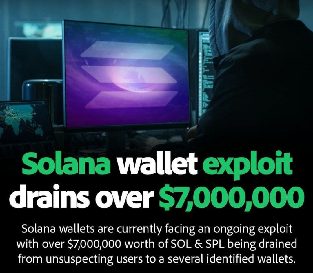 #Solana #SOL Got hacked be careful... #cryptocurrencies #Crypto #cryptocurrency #CryptoNews #CryptocurrencyNews #Cryptos #cryptocurrecy #Bitcoin #SolanaNFTs