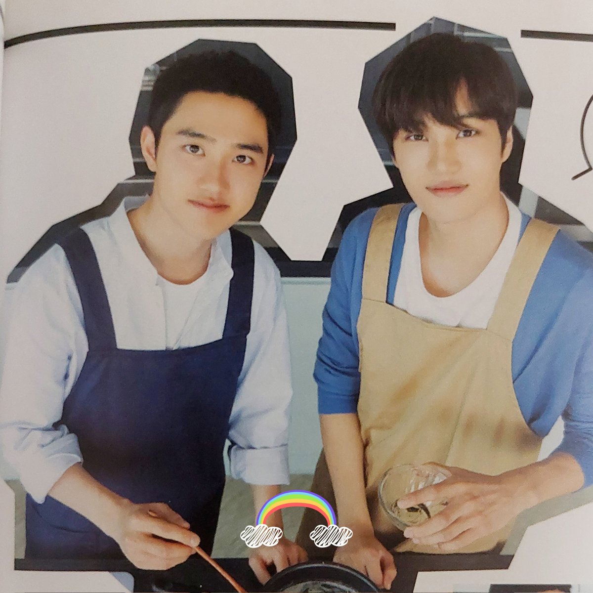 HappyFangirlPH's tweet photo. Why haven't I seen these photos before?!? Huhu, they look so good here! <3 #KAISOO #Planet8 https://t.co/zeX1vYkKWd