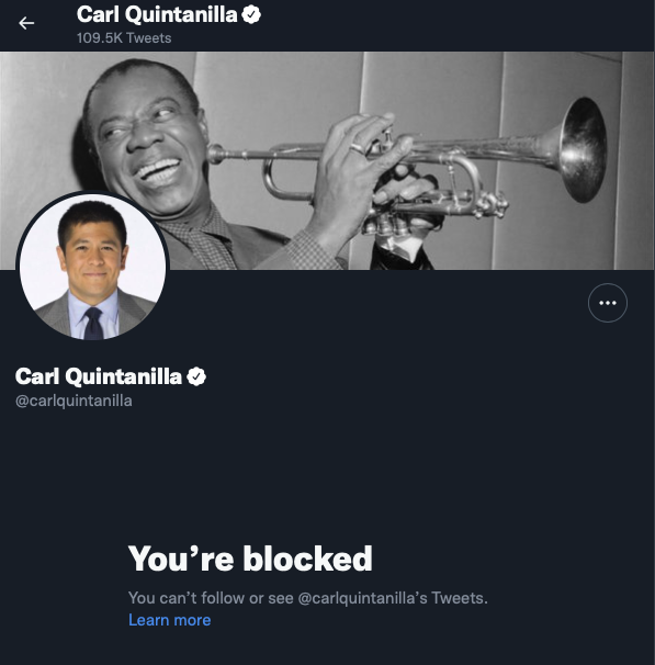 You know you are telling truth to propaganda when <a href="/cnbc/">CNBC</a> anchors start blocking you.  This is a badge of honor.  The USA has been fed their lies for far too long.