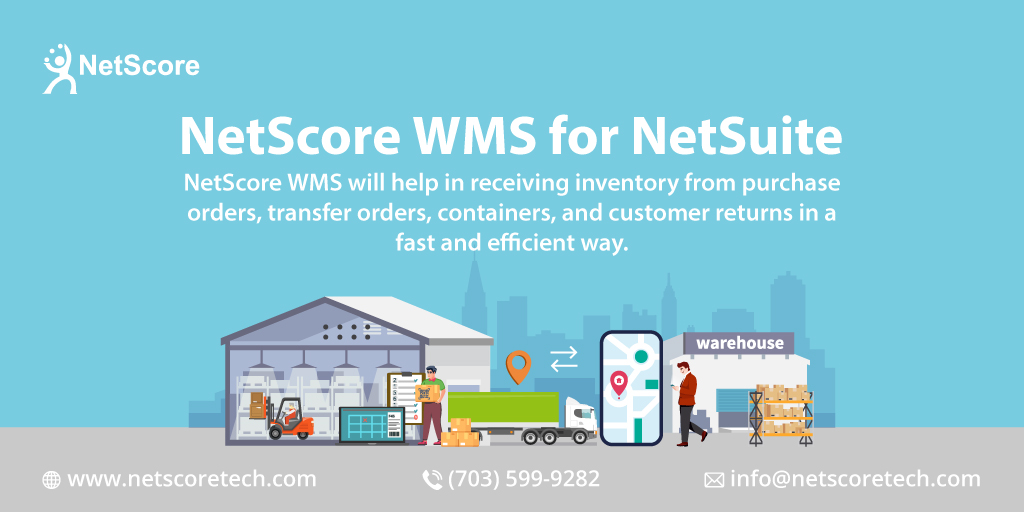 NetScoreTech's tweet image. Using #NetScoreWMS, you can quickly and efficiently receive #inventory from purchase orders, transfer orders, containers, and customer returns.
Full details here: bit.ly/3Slqsn3
#NetSuiteWMS #inventorymanagement #warehousemanagement #wms #NetScorewmsmobile