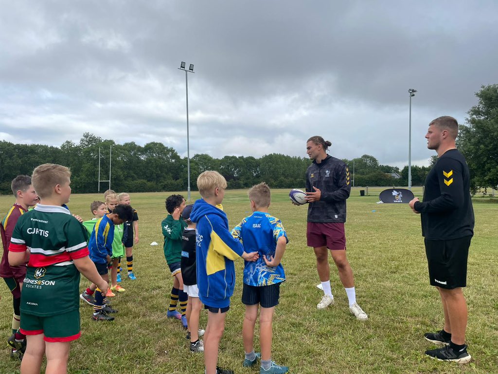Wasps Community (@waspscommunity) on Twitter photo π <a href="/WaspsRugby/">Wasps Rugby</a> Camps | Great to be back <a href="/ButtsBarkers/">Barkers butts</a> π€©
Day 1 saw us joined by Wasps stars <a href="/tomwillis12/">Tom Willis</a> + <a href="/TheoVuka/">Theo Vukasinovic</a> - who got to see all the action taking place + answer plenty of interesting questions π
Brill day, we canβt wait to do it all again tomorrow!
#WaspsAlways π π <a href="/WaspsRugby/">Wasps Rugby</a> Camps | Great to be back <a href="/ButtsBarkers/">Barkers butts</a> π€©
Day 1 saw us joined by Wasps stars <a href="/tomwillis12/">Tom Willis</a> + <a href="/TheoVuka/">Theo Vukasinovic</a> - who got to see all the action taking place + answer plenty of interesting questions π
Brill day, we canβt wait to do it all again tomorrow!
#WaspsAlways π