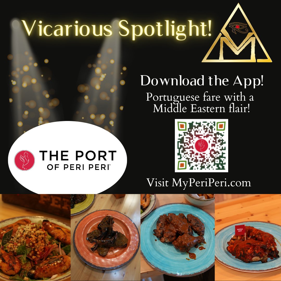 wervicarious's tweet photo. The Port of Peri Peri is known for Portuguese fare with a Middle Eastern flair! Give your taste buds a jump start and stop in for lunch or dinner at the Bolingbrook or Aurora location! https://t.co/Rw6CE0BG6O
