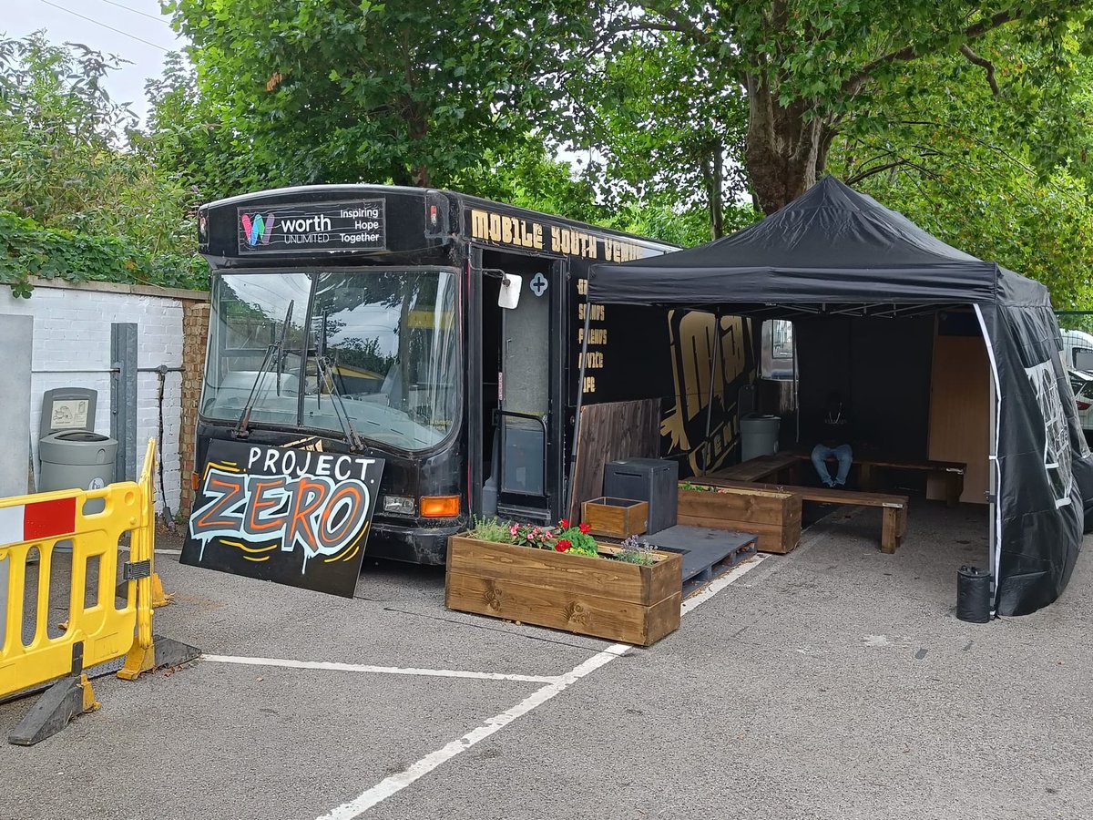 WorthWaltham's tweet photo. A big thank you to everyone came last night and supported the launch event of our mobile youth venue. It all went so well. Thank you Project Zero for hosting and taking great care of our repurposed old bus. #mobileyouth #events #wfnews #partnerhips #ProjectZeroWF https://t.co/rTrtZ2Kwu1