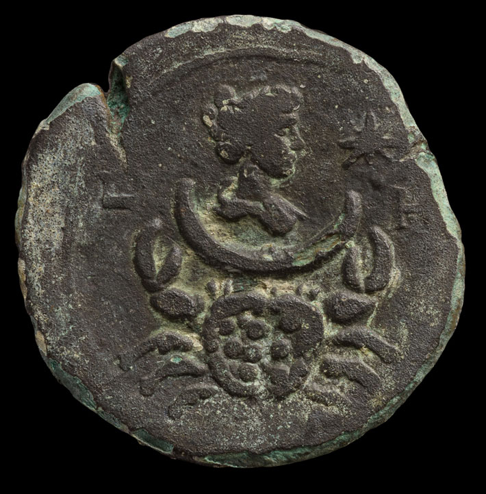 A bronze coin minted in Alexandria, Egypt in the eighth year of the reign of the Roman emperor Antoninus Pius, c.a. A.D. 144, has been discovered during an underwater survey off Israel’s Carmel coast. archaeology.org./news/10711-220801-israel-bronze-coin