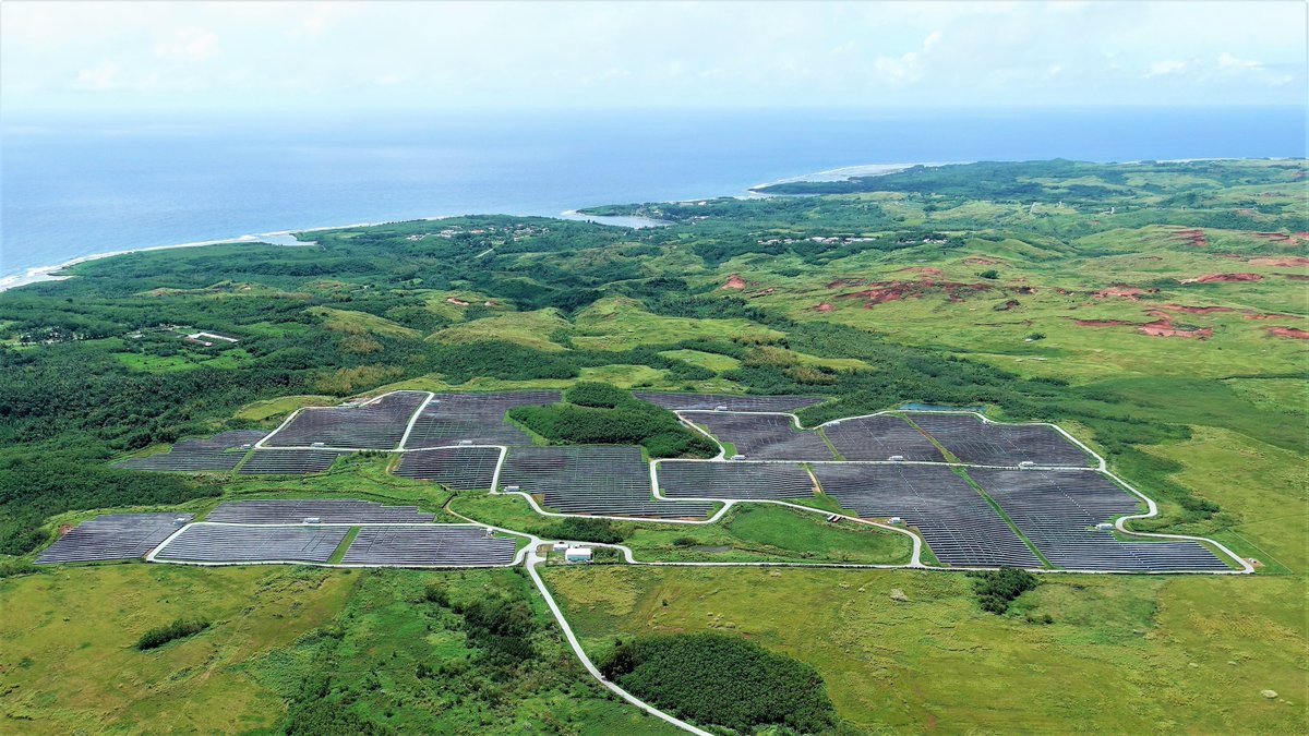 CleanCapital_'s tweet photo. #ICYMI, we've acquired a 37 megawatt Guam solar project.

Members of our team recently enjoyed celebrating this milestone -- signifying the acquisition of our largest single asset to date and future development pipeline on the island.

Read more here: https://t.co/rWhcF9Cj4I https://t.co/2HGOg7xbLK