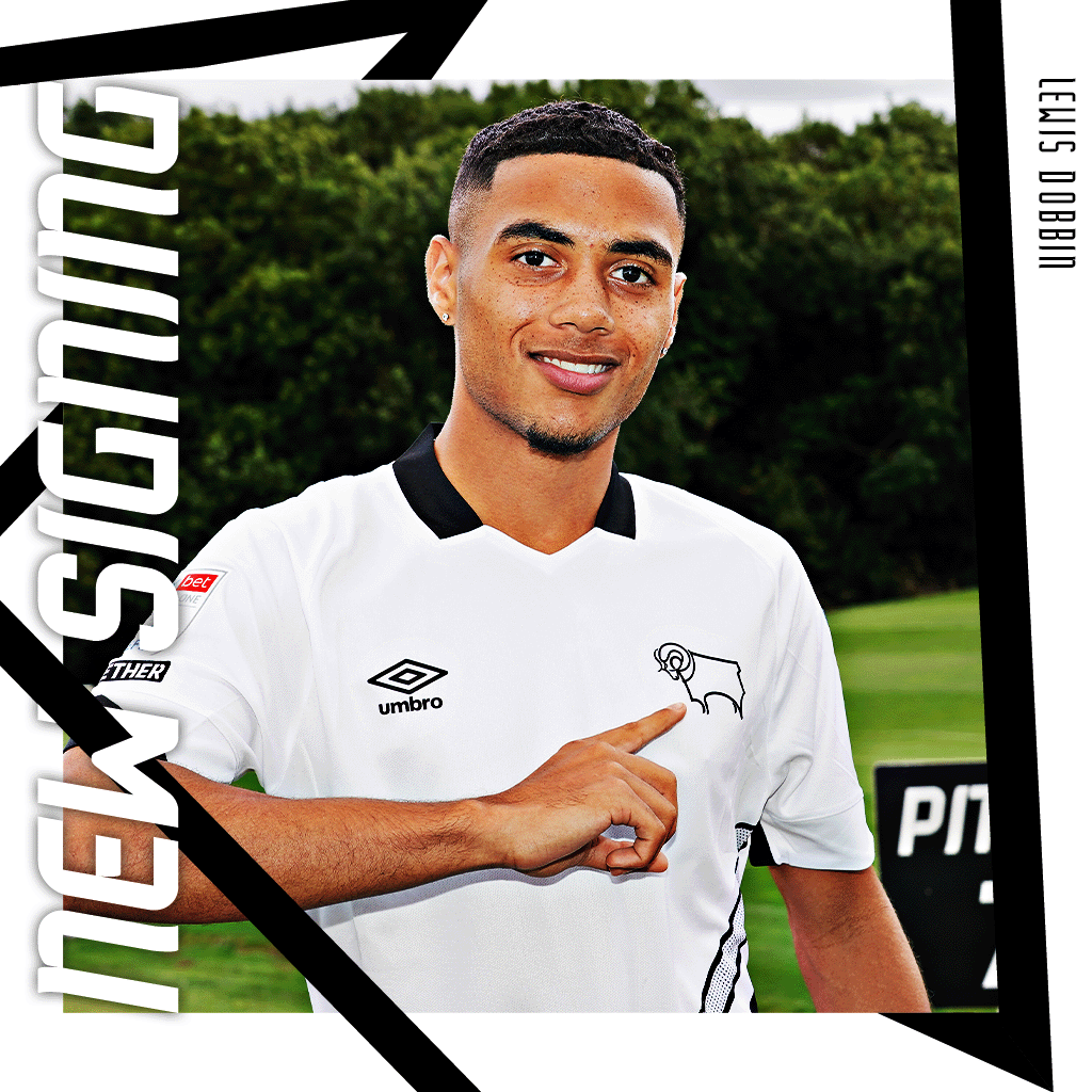 dcfcofficial's tweet photo. Everton forward @LewisDobbin, who's represented England at Under 17 and Under 19 level, has checked in on a season-long loan! 👊

Wish a warm welcome to our new number 18! 🐏👋

#DCFC