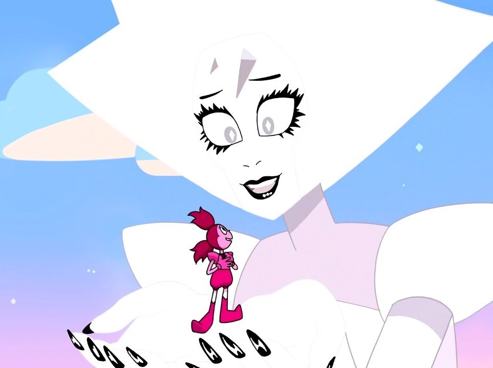GemMatriarch's tweet photo. "Patience dear, you'll find that out in due time~" 

White would utter, bending down briefly to allow Spinel to plant herself onto one or her hands before bringing the smaller Gem up to meet her naturally mascara adorned silver eyed gaze.

"Before then however I was wondering, + https://t.co/1yDTeJLHKl