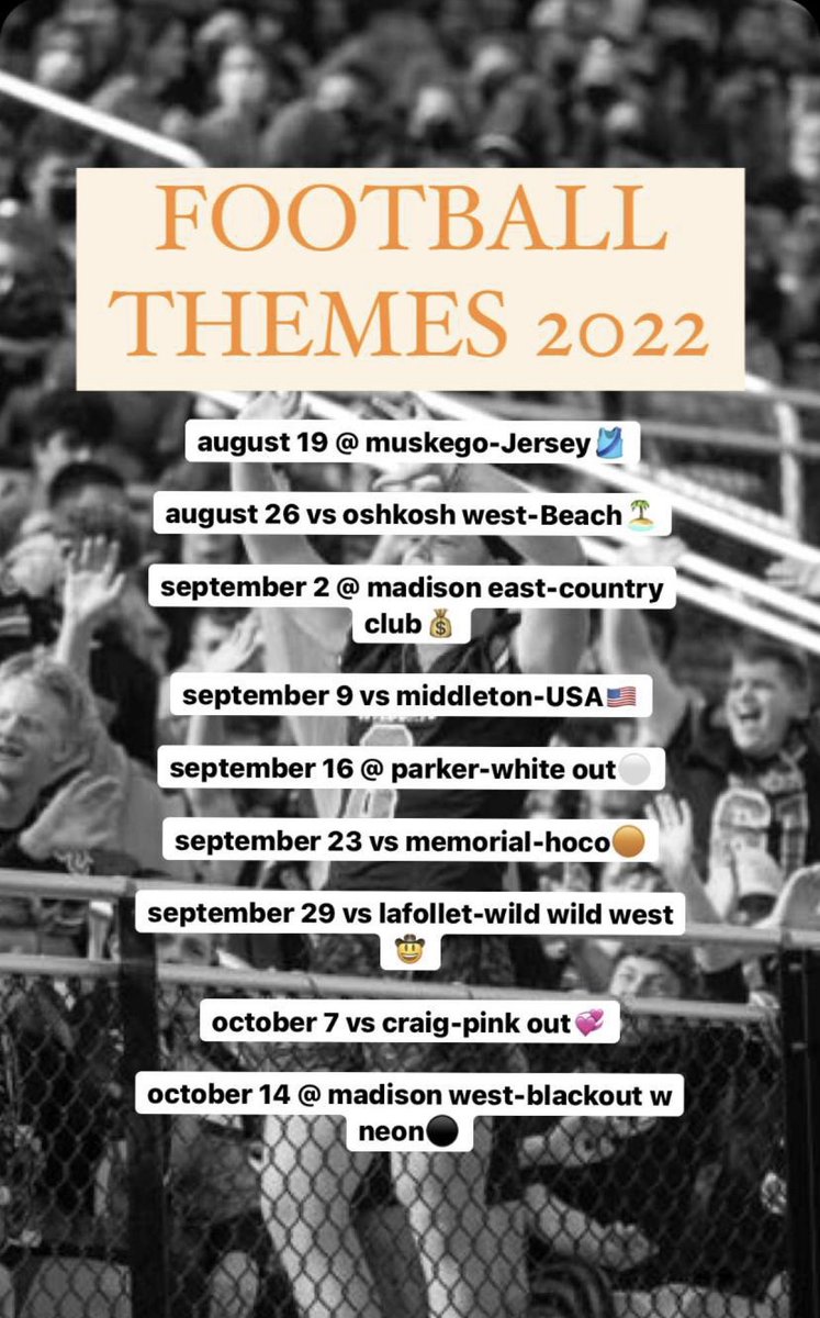 veronathemes's tweet photo. 🧡🖤THREE WORDS: IT. IS. TIME. 🖤🧡
🚨🚨Football season is right around the corner!!!🚨🚨 Here is your 2022 fall season themes.
See you all soon 😝🐾🏈 #rollcatz https://t.co/960hbTYl6o