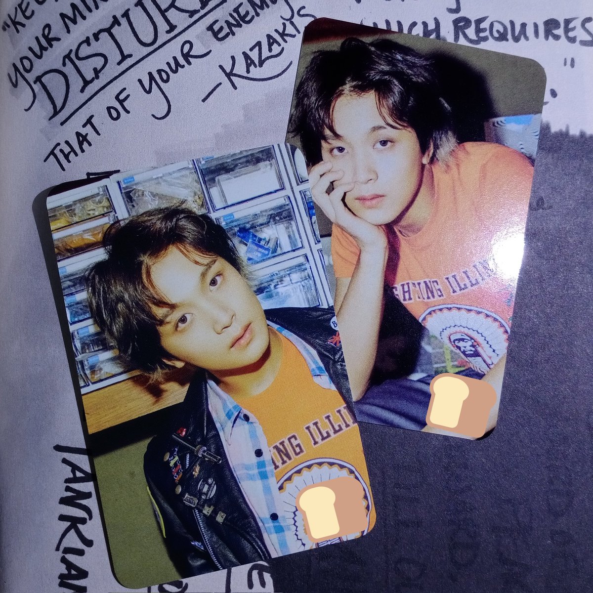 #HAECHAN : keep calm your mind, and disturb that of your enemy.