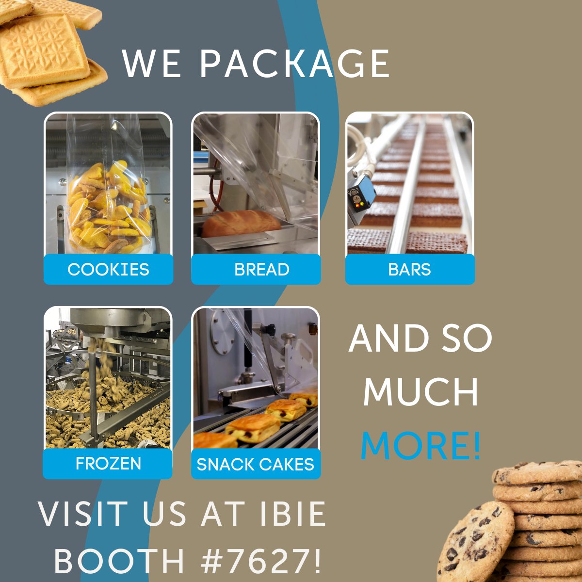 Yesterday was national chocolate chip day. We'd have posted on it yesterday if we hadn't been so busy wrapping cookies and other bakery items. Stop by our booth at IBIE next month to speak with our experts. 

#packagingsolutions #foodmanufacturing #bakingindustry