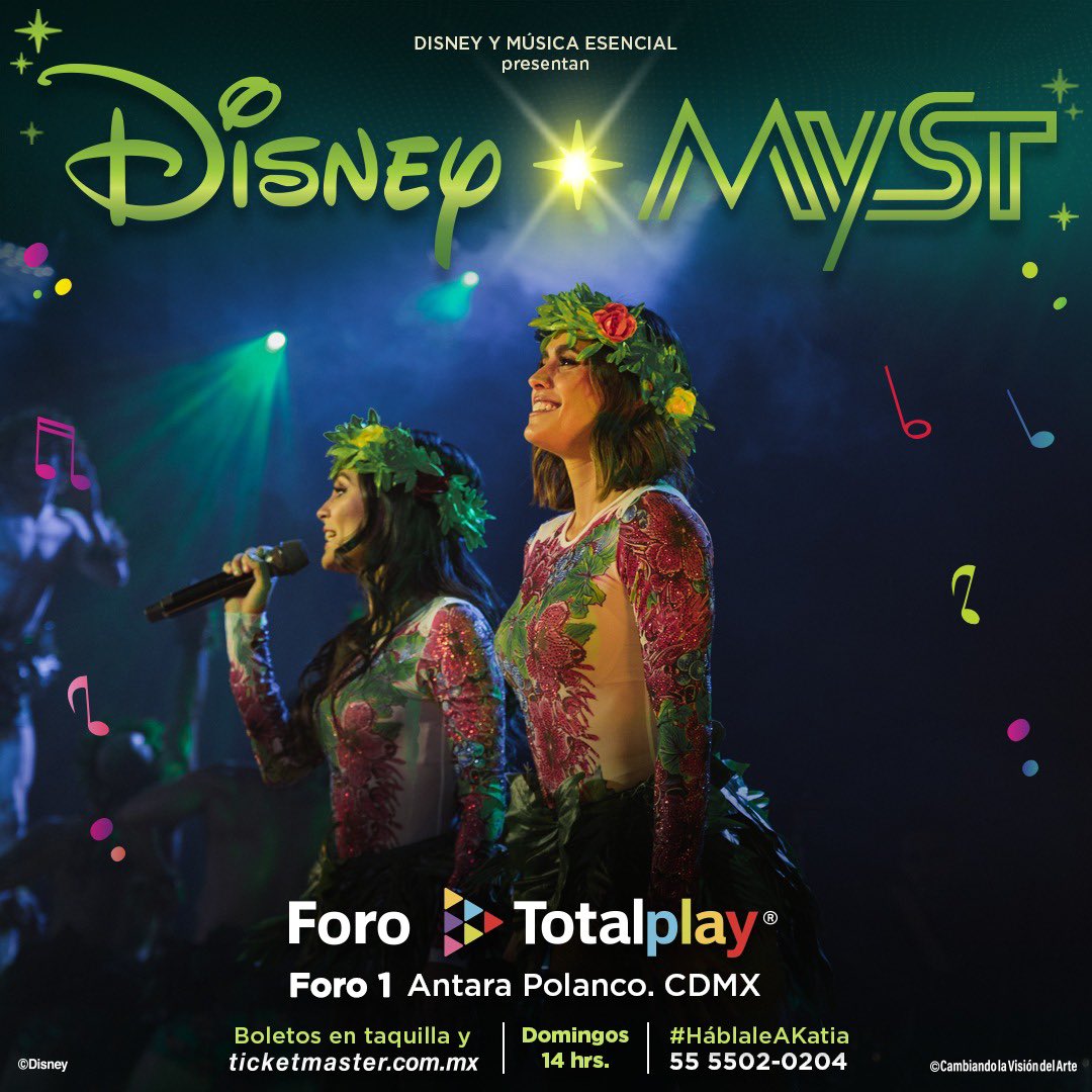MY_Sound_Track's tweet photo. ¡Descubre la magia en Disney Myst! ¡Te esperamos con toda tu familia este Domingo para vivir la experiencia del mejor show de MÉXICO con las canciones Disney 🎙🎉 ¡Boletos al WhatsApp 55 5502 0204! @Foro_Totalplay @AntaraMx https://t.co/aURVwvDNOD