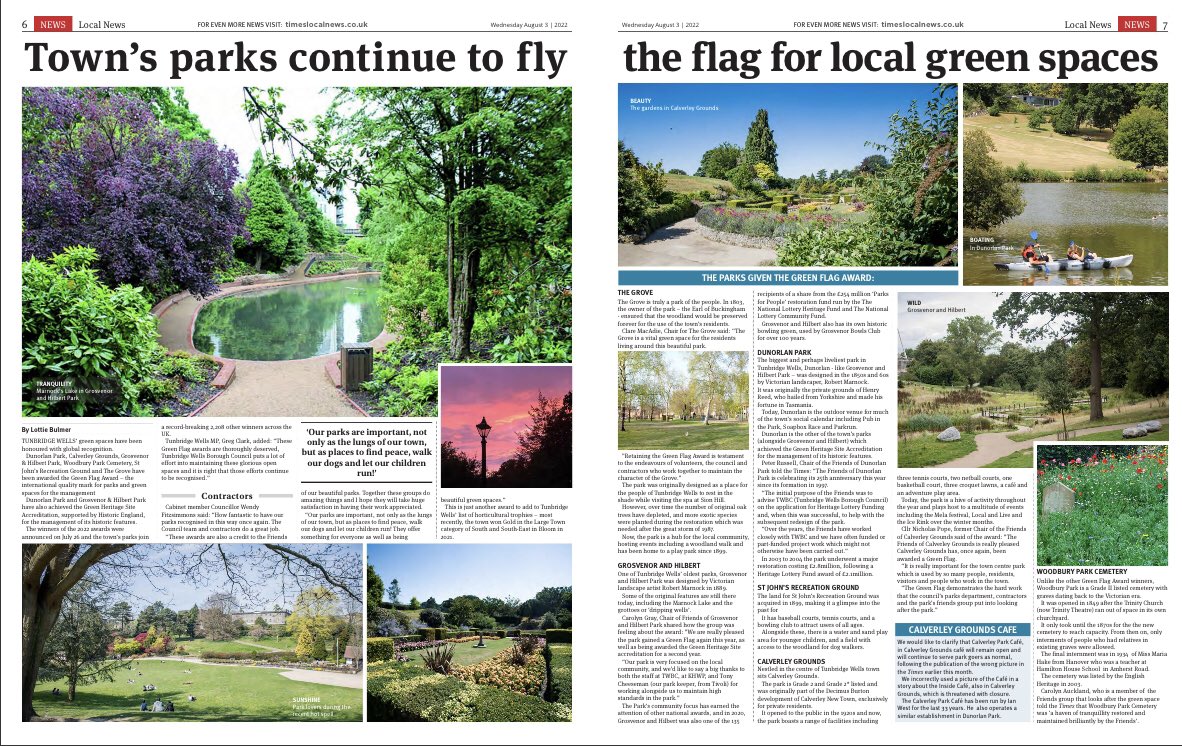 RTW in Bloom (@rtwinbloom) on Twitter photo #RoyalTunbridgeWells parks continue to fly the flag for local green parks @GregClarkMP <a href="/townforum/">Town Forum</a> <a href="/GreenFlagAward/">GreenFlagAward</a> >> e.issuu.com/issuu-reader3-… << <a href="/timeslocalnews/">Times Local News</a> <a href="/WPCemeteryTW/">WoodburyparkCemeteryTW</a> #RoyalTunbridgeWells parks continue to fly the flag for local green parks @GregClarkMP <a href="/townforum/">Town Forum</a> <a href="/GreenFlagAward/">GreenFlagAward</a> >> e.issuu.com/issuu-reader3-… << <a href="/timeslocalnews/">Times Local News</a> <a href="/WPCemeteryTW/">WoodburyparkCemeteryTW</a>