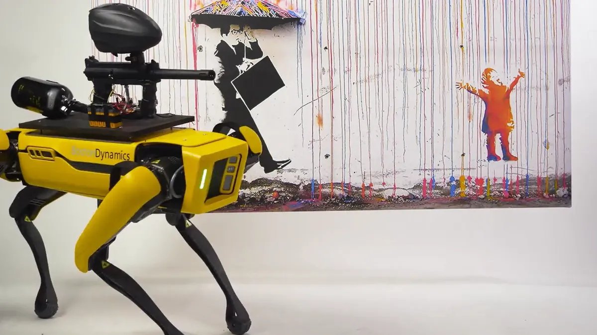 d0tslash's tweet photo. I did wanna throw out there that I sent @JasonFiorillo of @BostonDynamics an email suggesting public discussion on #RemoteDogID #DigitalDogTag is something that should start sooner than later as part of the BD commitment to "Ethical Principles" #DoggyScope https://t.co/sdzwJAGTb6 https://t.co/QbumYbwCHJ